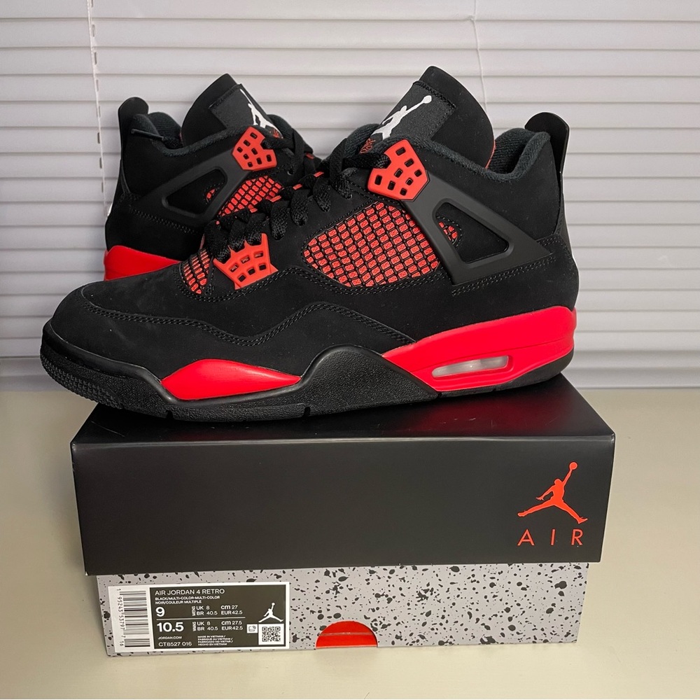 Jordan 4 red thunder